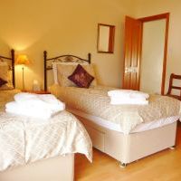 Single beds in twin/family room